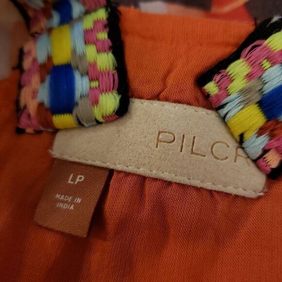 Pilco Ruffle Pixel Tank Sz LP - Picture 7 of 9